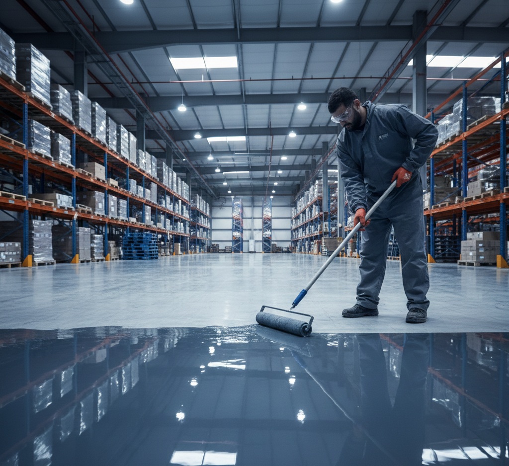 Floor Repair & Epoxy